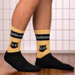 Quality socks – Bordertraveller lemon cat